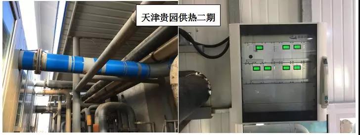 天津贵园供热二期安装金邦博环保电子除垢仪照片